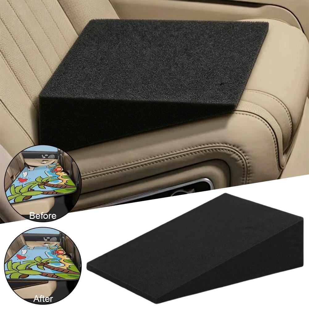 Memory Foam Car Neck Pillow Lumbar Support - カーシート用高さ調整パッド、メモリーフォーム素材、疲労軽減、高さ調整、後部座席の平坦化。