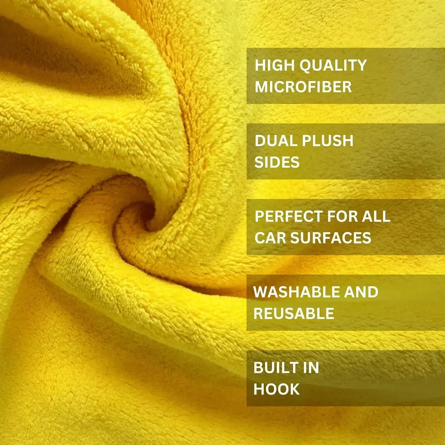 1/10 個洗車マイクロファイバータオル車のクリーニング乾燥 - Microfiber Car Drying Towel Super Absorbent のレビューと価格