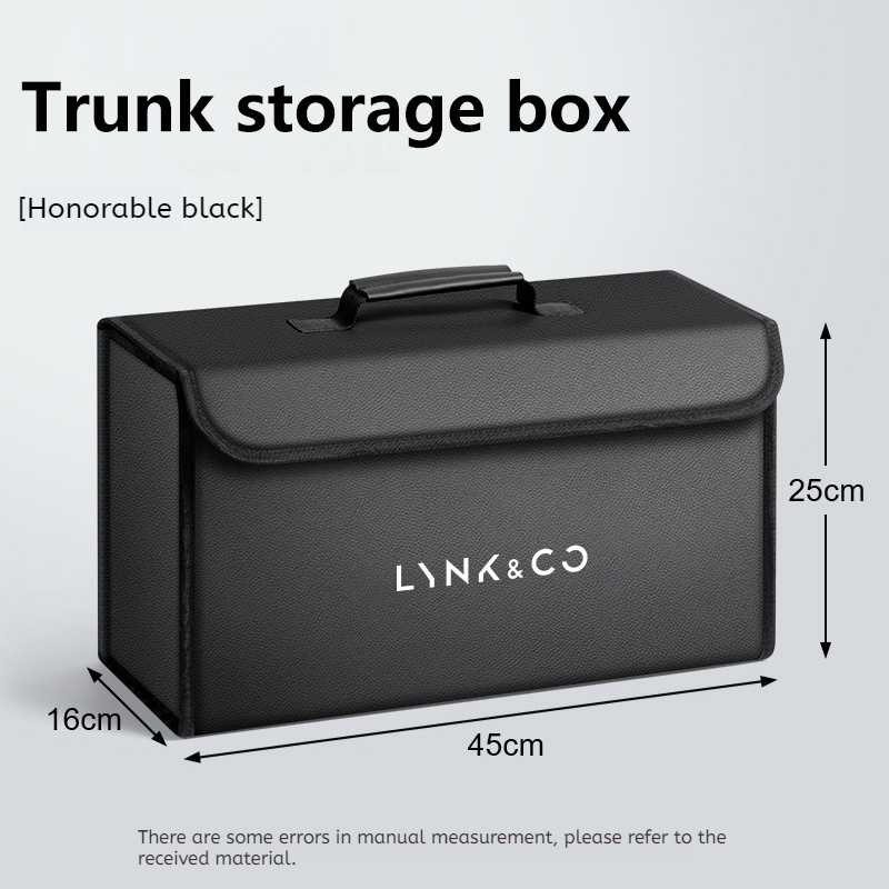 車用レザー製トランク収納ボックス 折りたたみ式 カーボンファ - Car Trunk Organizer Foldable Storage Box のレビューと価格