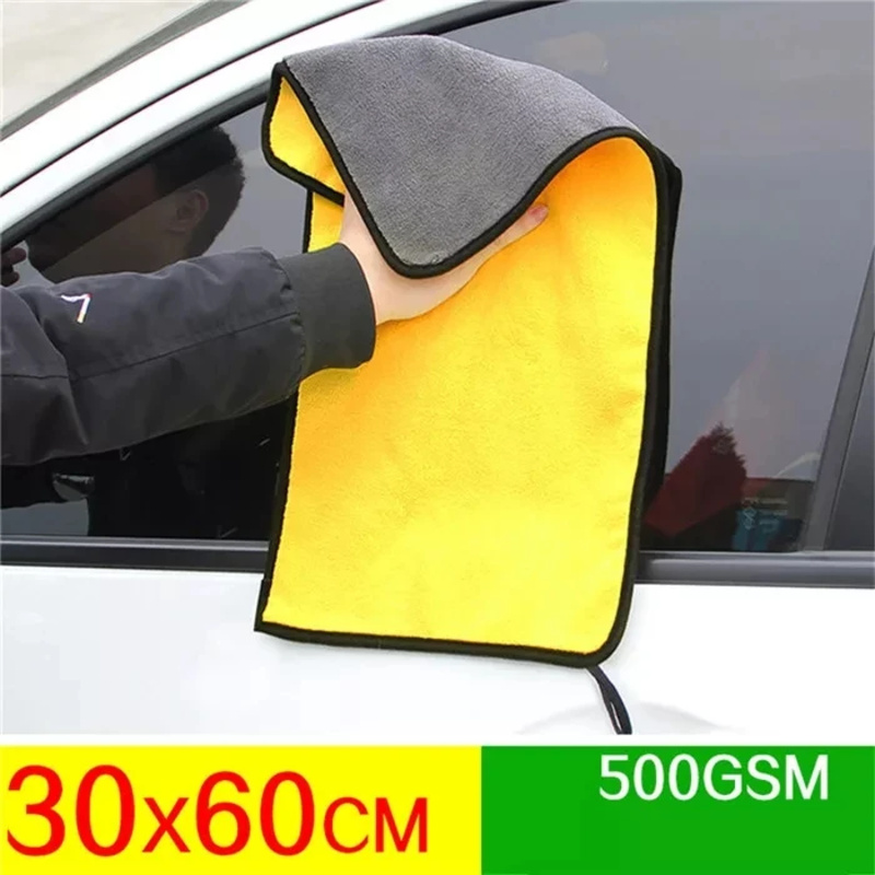 1/2/5 個マイクロファイバータオル車のマイクロファイバー - Microfiber Car Drying Towel Super Absorbent のレビューと価格