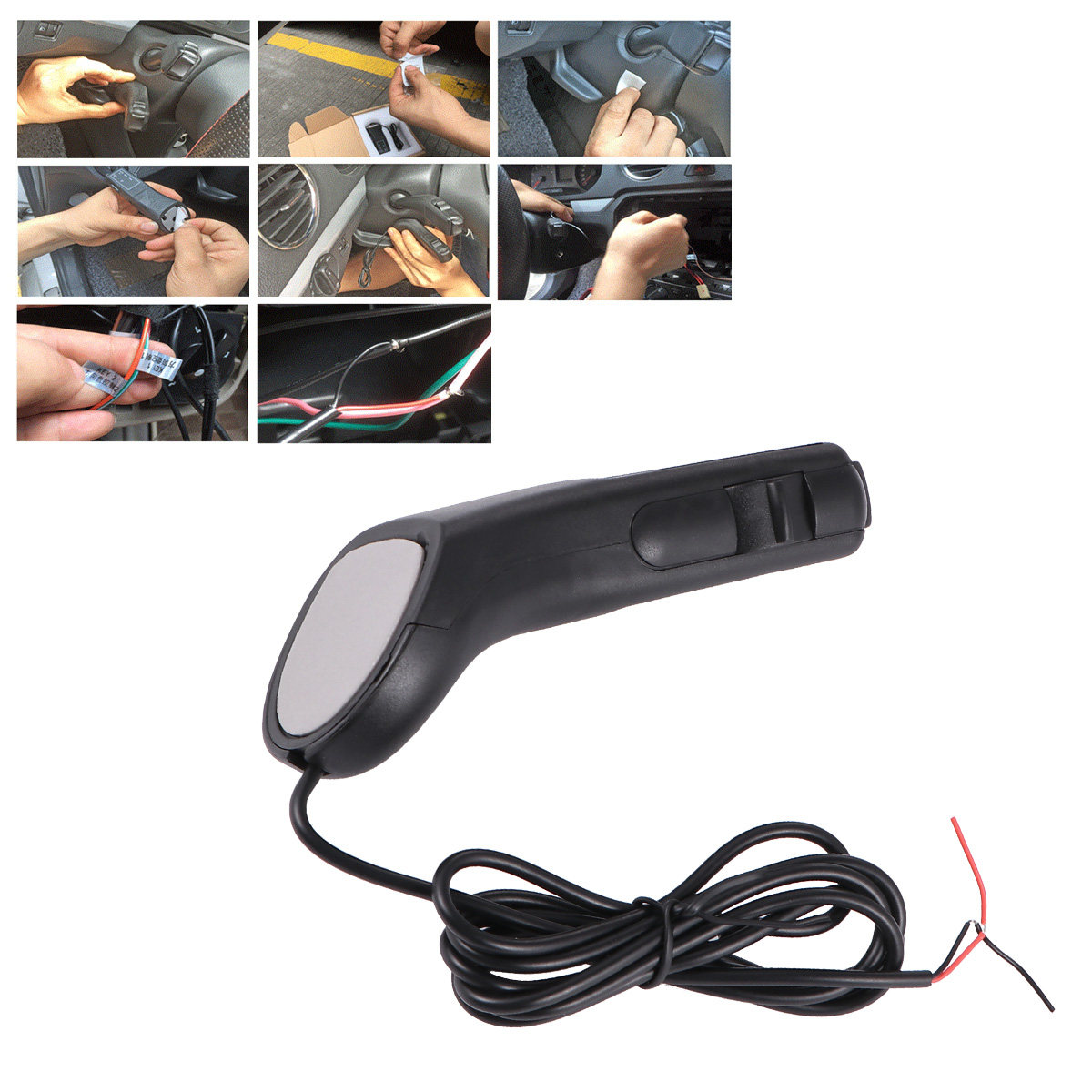 カーステアリングホイール用有線多機能ボタン。ラジオ、DVD、 - Car Electronics のレビューと価格