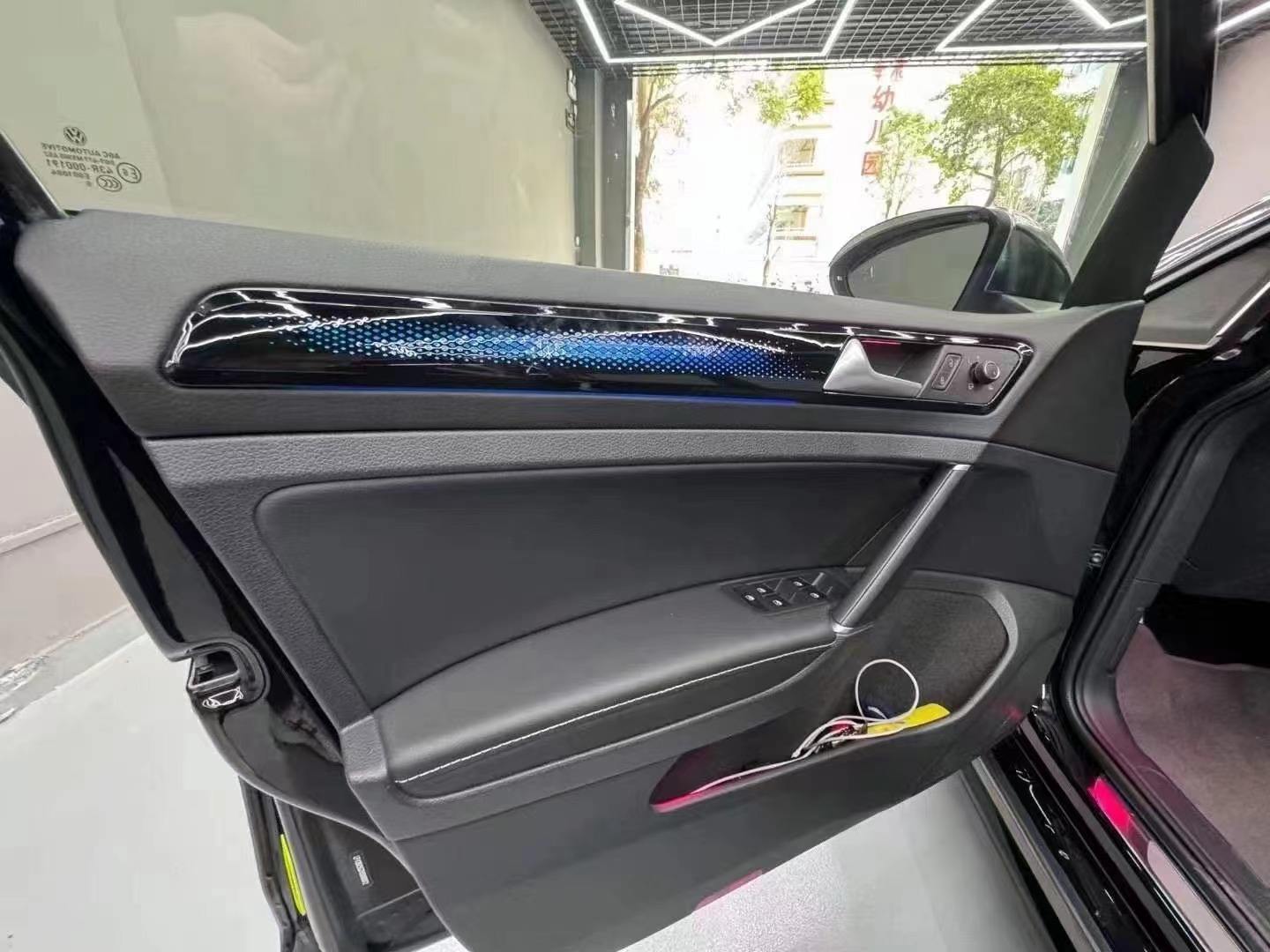 VWゴルフ7 MK7 2014-2021用21 in 1車内 - Led Ambient Interior Car Lights App Control のレビューと価格
