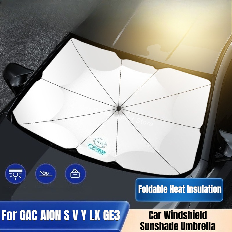 GAC AION S V Y LX GE3車用フロントガラス - Car Sunshade Windshield Umbrella Foldable のレビューと価格