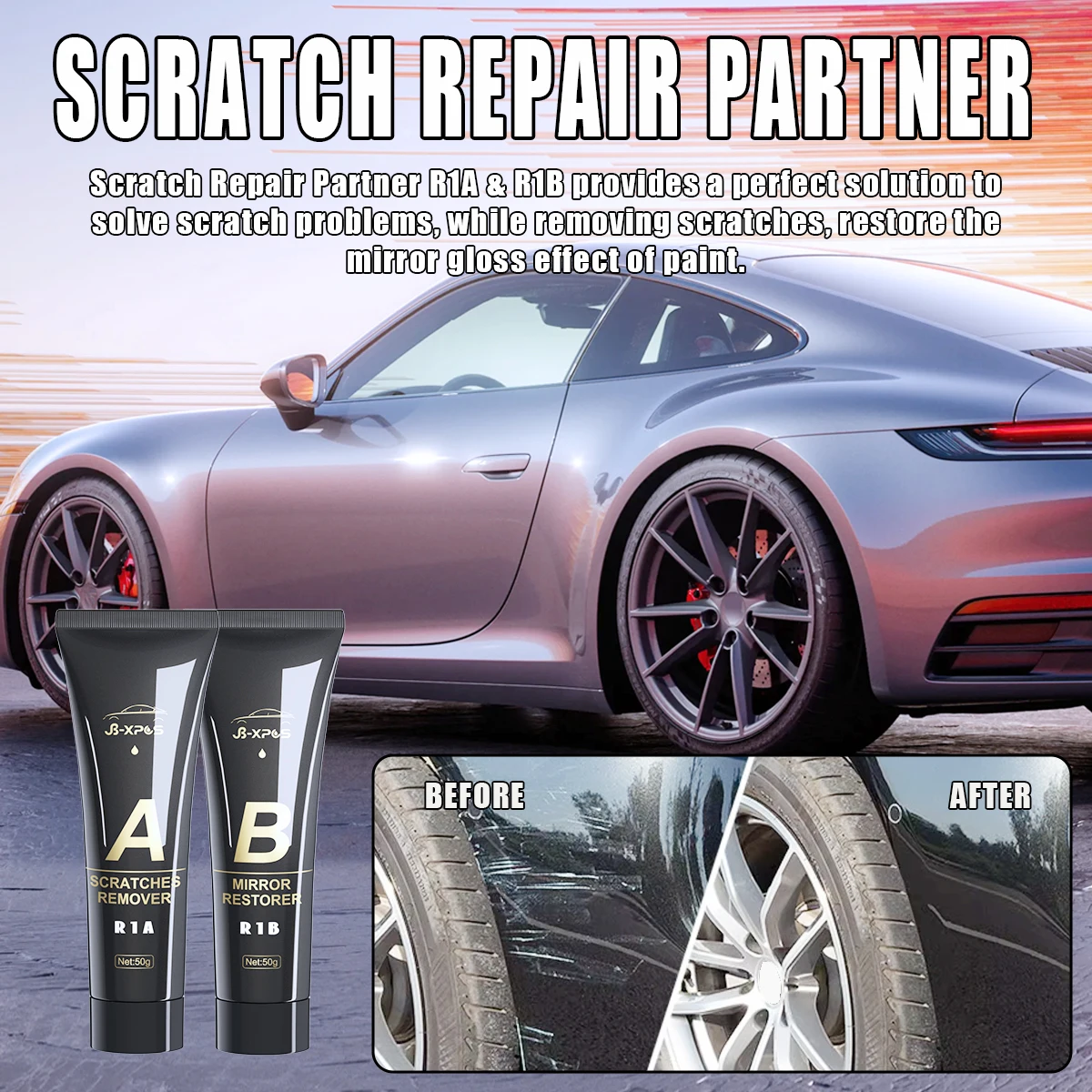 車の傷消しペースト 塗装ケア 自動車傷消し 傷修理 研磨 自 - Car Scratch Repair Polishing Wax Paste のレビューと価格