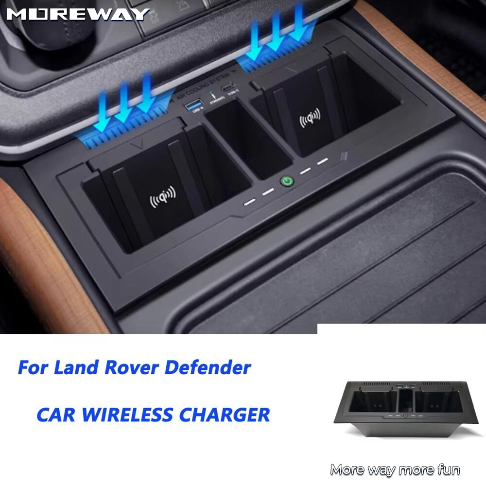 Moreway急速充電カーチャージングパッド ワイヤレス充電 - Wireless Car Charger Mount Fast Charging のレビューと価格
