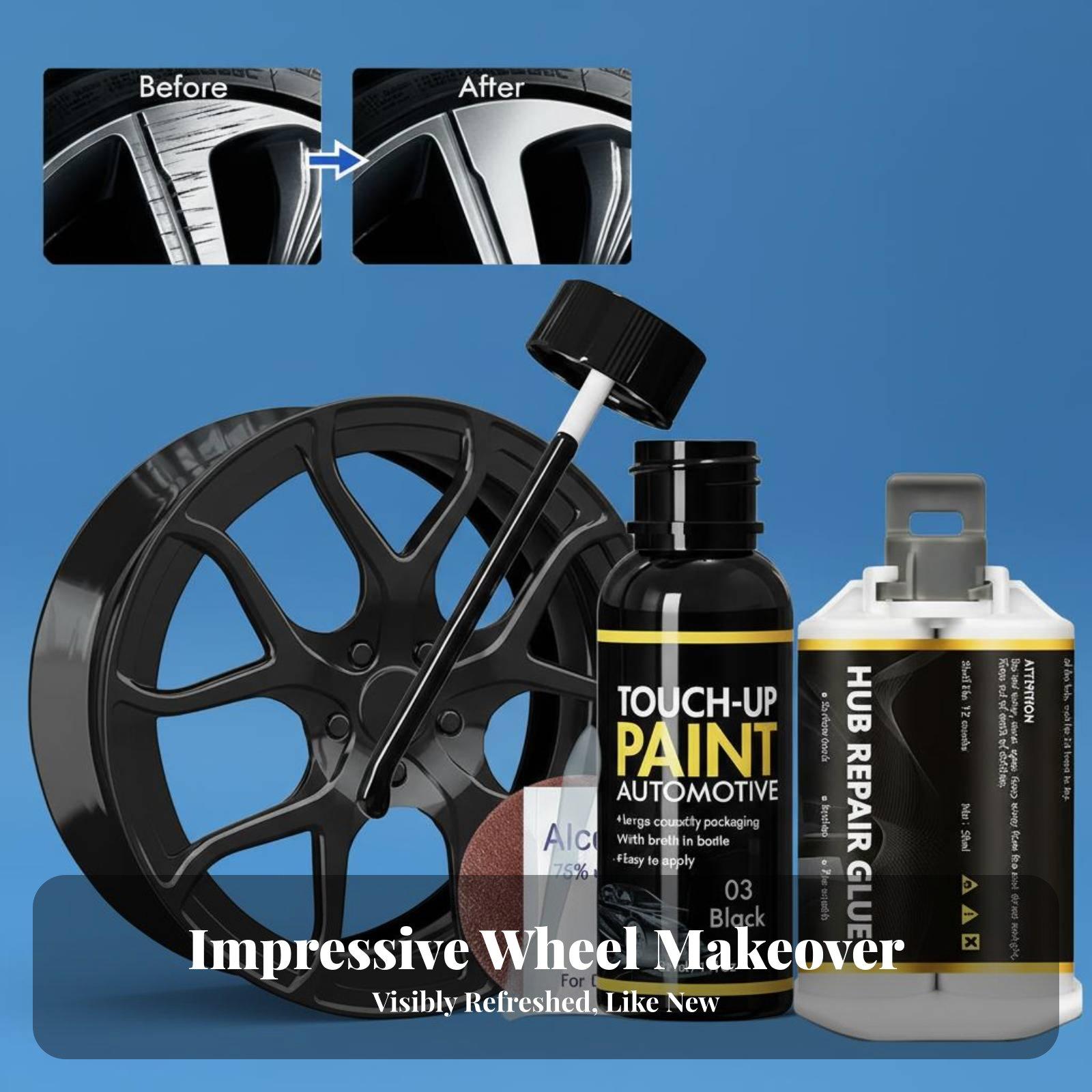 合金製ホイールの傷を修復するためのカーホイール修理ペンキット - Auto Repair Tools のレビューと価格