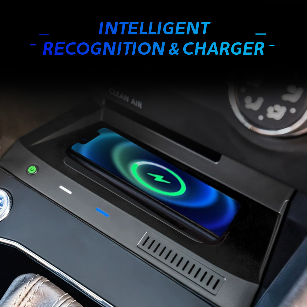 フォルクスワーゲン・ティグアン（2017年～2024年式）用 - Wireless Car Charger Mount Fast Charging のレビューと価格