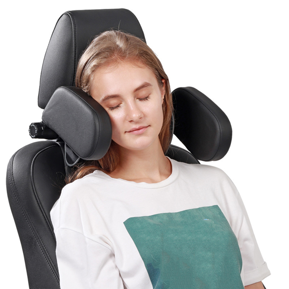 車用ネックヘッドレスト枕クッションシート低反発パッド睡眠用サ - Memory Foam Car Neck Pillow Lumbar Support のレビューと価格