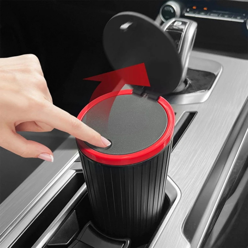 防水車のゴミ箱,スイッチタイプ,ラウンド蓋,収納ボックス,防 - Waterproof Car Trash Can With Lid のレビューと価格