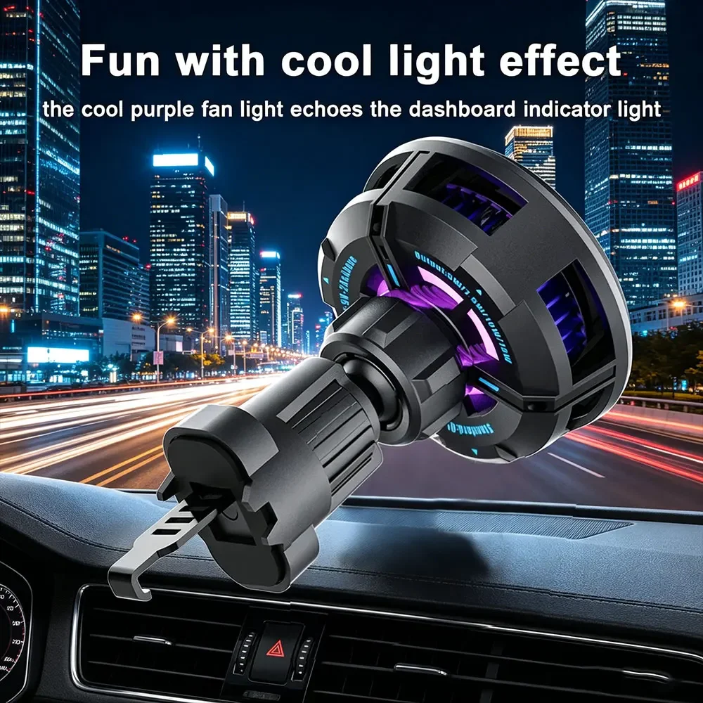 15W急速冷却磁石式ワイヤレス車載充電器。iPhone 12 - Magnetic Phone Holder For Car Vent のレビューと価格