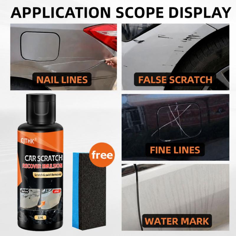 車の傷消し剤、傷防止ワックス、自動車の渦巻き傷除去剤、塗料ケ - Car Scratch Repair Polishing Wax Paste のレビューと価格