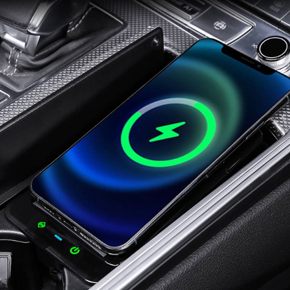 Morewayスマホホルダーマウント急速充電ワイヤレス充電器 - Wireless Car Charger Mount Fast Charging のレビューと価格