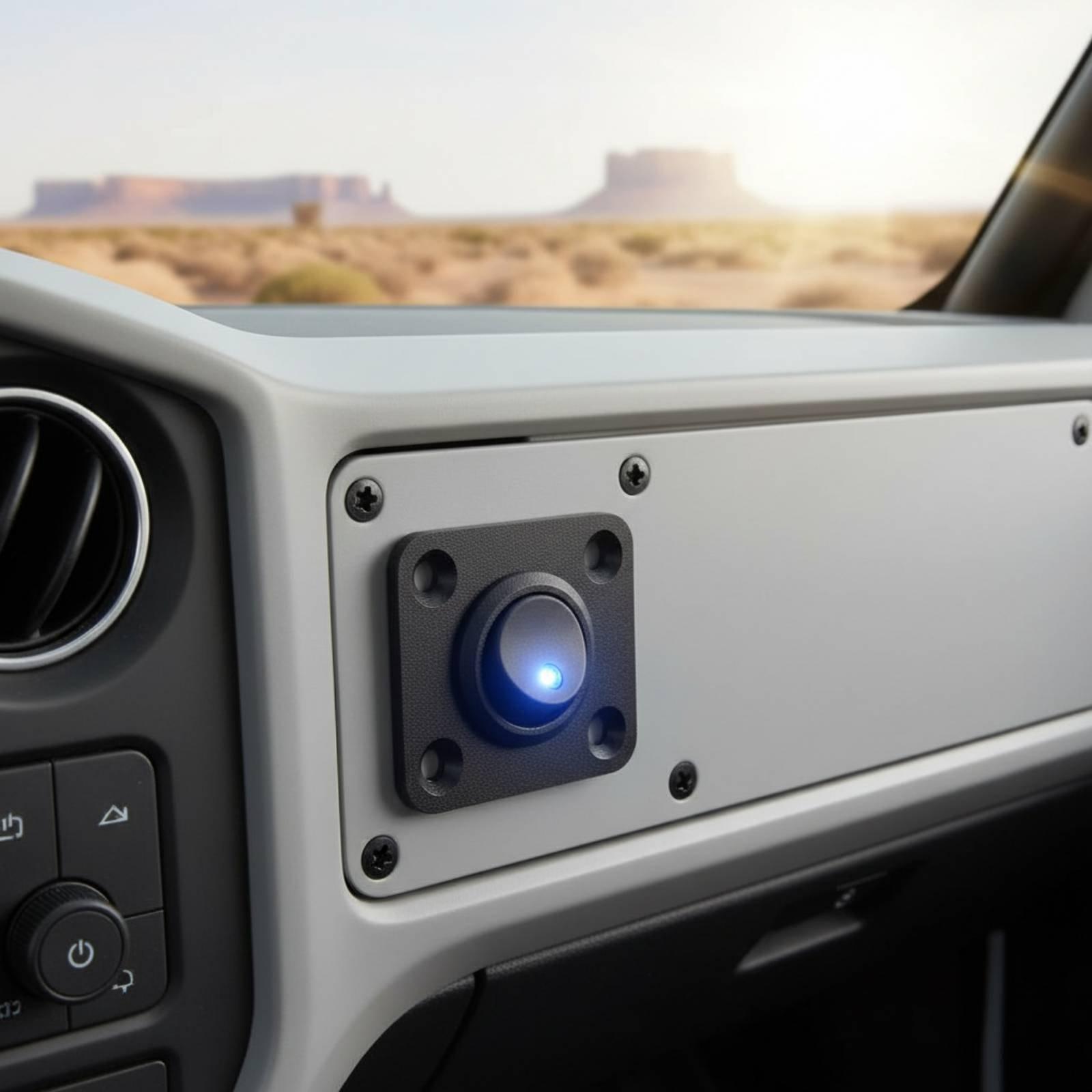 12V 24V 電子スイッチパネル コンパクトロッカースイッ - Car Electronics のレビューと価格