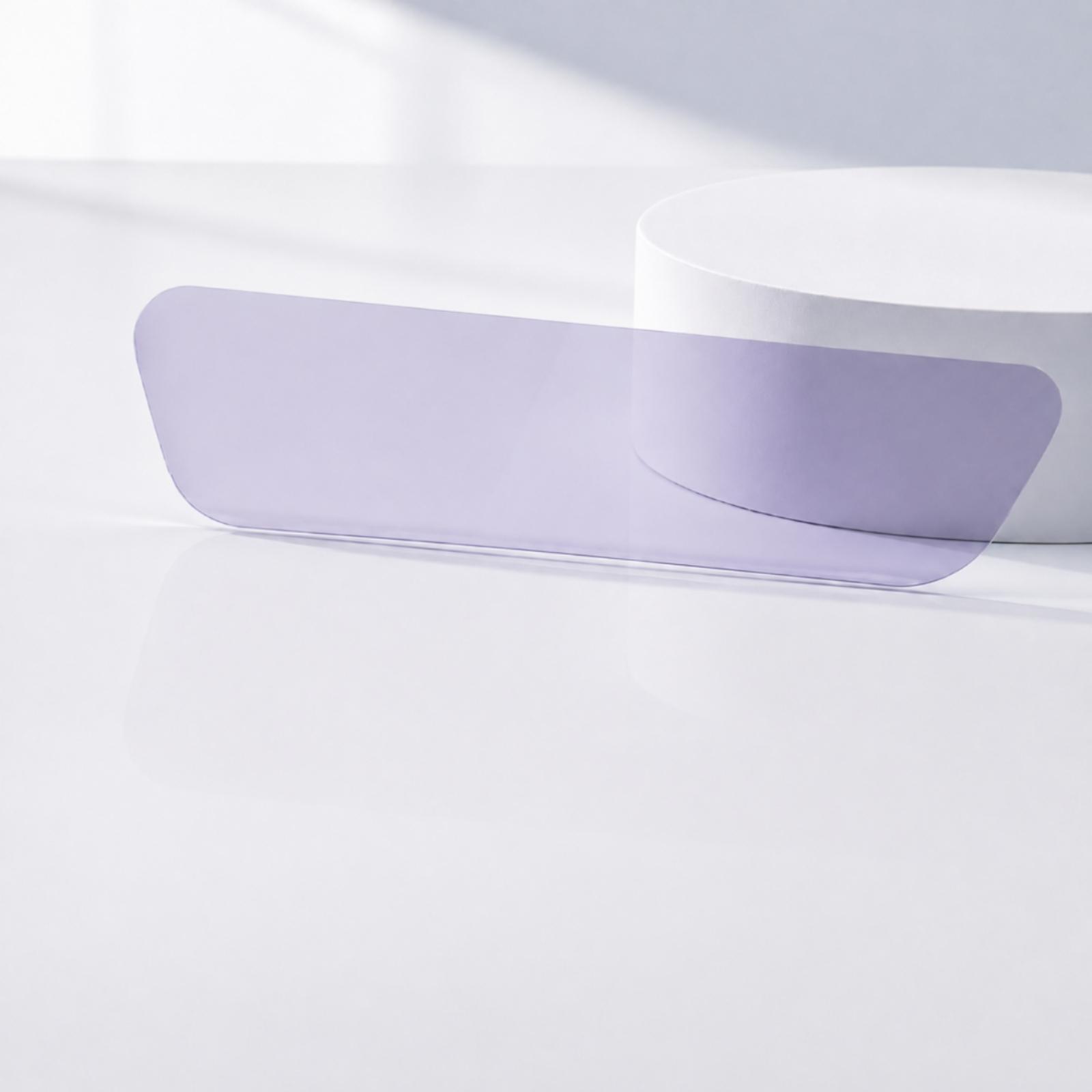 車用リアビューミラー用、光沢を抑えるPET素材の安全バイザー - Anti Glare Car Rearview Mirror Film のレビューと価格