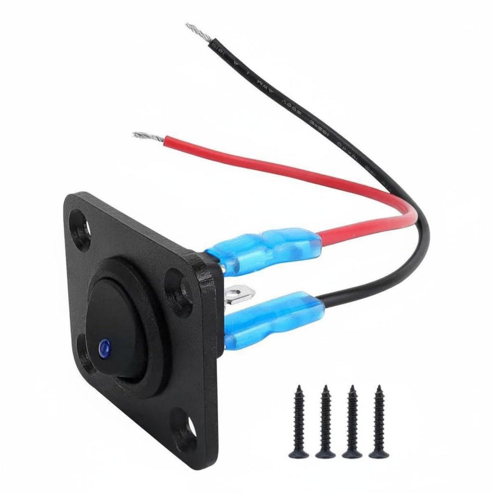 12V 24V 電子スイッチパネル コンパクトロッカースイッ - Car Electronics のレビューと価格