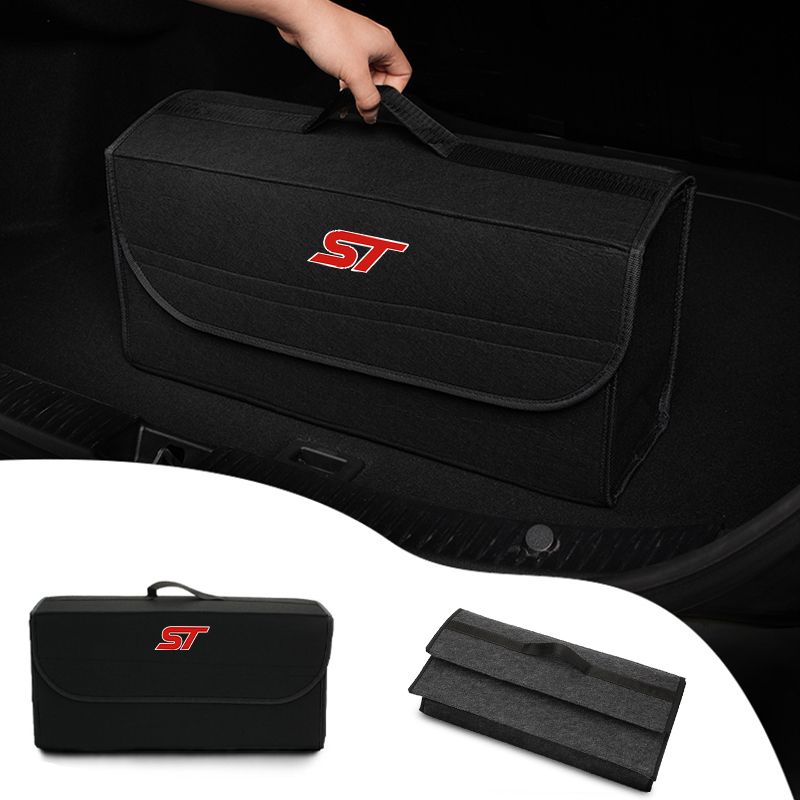 フォードSTフォーカスmk2 mk3フィエスタmk7レンジャ - Car Trunk Organizer Foldable Storage Box のレビューと価格