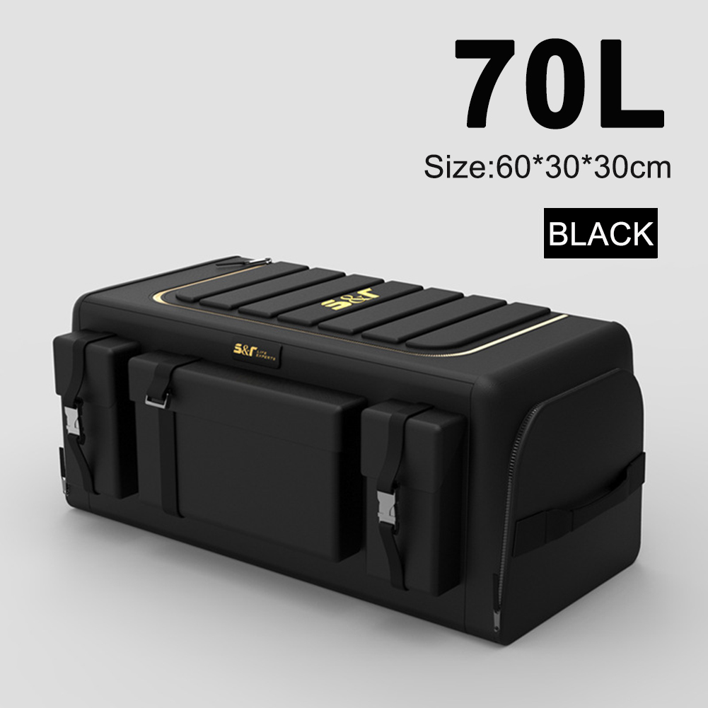 車のトランク用のユニバーサル収納ボックス,車両のメンテナンス - Car Trunk Organizer Foldable Storage Box のレビューと価格